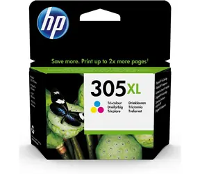 HP 3YM63AE tříbarevná / Inkoustová cartridge / 305XL / HP DeskJet 2320, 2720 / 5 ml