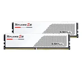 G.Skill Ripjaws S5 White 48GB (2x24GB) 6000MHz / DDR5 / CL30 / DIMM / 1.35V / Non-ECC / Unbuffered / XMP 3.0