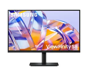 27" Samsung ViewFinity S27H804UAU černá / Monitor / IPS / 3840 x 2160 / 16:9 / 350cd-m2 / HDMI+DP / USB hub / LAN