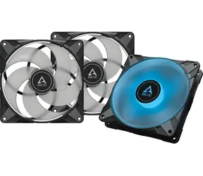 ARCTIC P14 PWM PST RGB 0dB 3 ks / Ventilátor / 140 mm