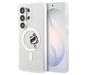 Karl Lagerfeld IML Choupette Peekaboo transparentní / Zadní kryt / Samsung Galaxy S26 Ultra / Magnetický
