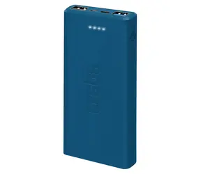 SBS PowerBank 10 000 mAh tyrkysová / Powerbanka / 10 W / USB-C, 2x USB-A / Intelligent Charge