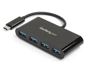 StarTech HB30C4A / USB Hub / USB-C / 4x USB-A / USB 3.1 Gen 1
