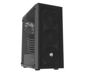 Fury Shobo SH8F černá / PC skříň / Midi Tower / ATX / micro-ATX / Mini-ITX / 2x USB 3.0 / průhledná bočnice