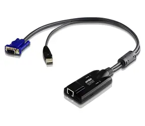 Aten USB 2.0 Virtual Media / KVM adaptér / VGA / USB / RJ-45