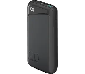 Goobay 20000mAh černá / Powerbanka / USB-C PD / QC3.0 / LED displej / 5A