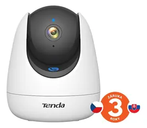 Tenda RP3 Pro bílá / Otočná IP kamera / AI detekce / Wi-Fi 6 / 2K / WPA3 / microSD