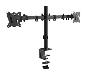 Montis Everest MT015 černá / Držák pro 2 monitory / 13-27" / VESA 75x75-100x100 / nosnost 16 kg