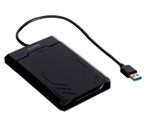 Unitek Y-3036 černá / Externí box pro 2,5" SATA HDD & SSD / SATA III / USB 3.1