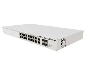 MikroTik CRS320-8P-8B-4S+RM / Cloud Router Switch / PoE++ 802.3bt / 16x GLAN PoE-out / 4x SFP+ / 1U rack