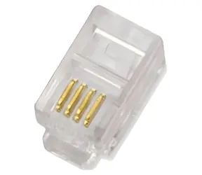 DATACOM Konektor RJ10 / UTP / lanko / 4p4c / 10ks