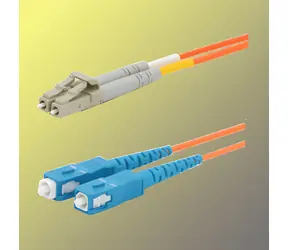 OEM LC-SC / Optický patchkabel / 50/125 µm MM / OM2 / 2m / Duplex