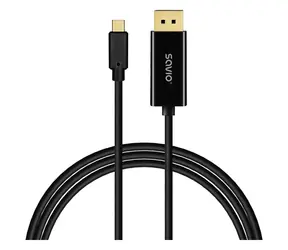 Savio CL-207 černá / USB-C kabel / 2 m / 17,28 Gbit/s