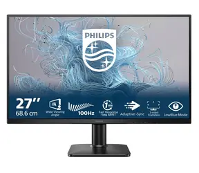 27" Philips 27E2N1100L černá / Monitor / VA / 1920 x 1080 / 100Hz / 4ms / 250cd / HDMI+VGA