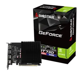 Biostar GeForce GT 730 4GB / Grafická karta / 902 MHz / GDDR3 1334 MHz / 64bit / PCIe 2.0 / 4x HDMI