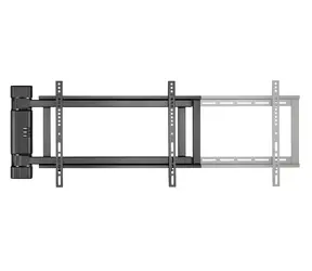 equip 650336 černá / Motorizovaný držák TV / 32"-75" / VESA 600x400 / nosnost 50 kg / natočení 0-170°