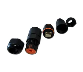 DATACOM Spojka STP CAT6A outdoor / 2xRJ45 (8p8c) / přímá / IP68