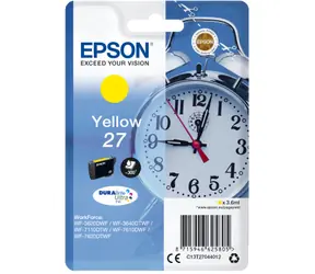 Epson DURABrite Ultra Ink 27 žlutá / Inkoust do tiskárny / 6,2 ml / 300 stran
