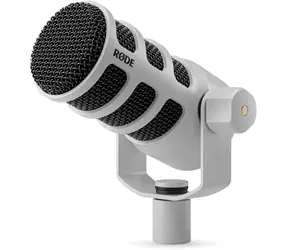 Rode PodMic bílá / Dynamický mikrofon / XLR / Kardioidní / 20Hz-20kHz