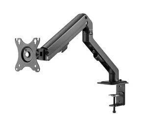 Maclean MC-906 černá / Stolní držák monitoru / 17-27" / VESA 75x75-100x100 / nosnost 7 kg