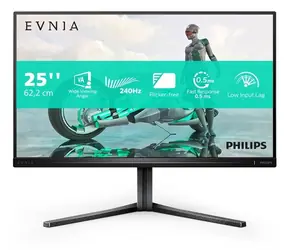 24,5" Philips Evnia 25M2N3200W šedá / Monitor / 1920 x 1080 / 240Hz / 0,5ms / VESA Adaptive Sync