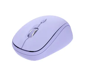 Trust Yvi+ Multi-Device fialová / Bezdrátová myš / optická / USB + Bluetooth / 1600 DPI / tichá tlačítka