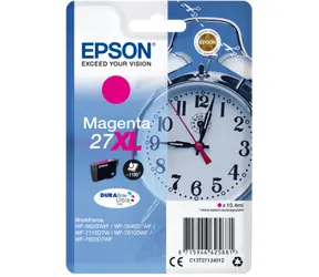 Epson DURABrite Ultra Ink 27XL purpurová / Originální cartridge / 10,4 ml / 1100 stran