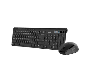 GENIUS Slimstar 8230 Copilot černá / Bezdrátový set klávesnice a myši / Bluetooth + 2.4 GHz / CZ+SK layout
