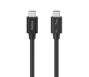 QNAP CAB-TBT5-1M / Kabel Thunderbolt 5 / USB-C / 80 Gb/s / 1 m / pasivní