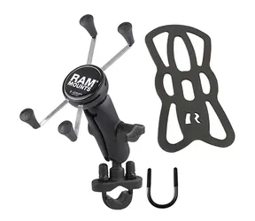 RAM Mounts X-Grip černá / Držák telefonu / Uchycení na řídítka / Nastavitelné rameno