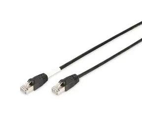 Digitus Cat6 S/FTP černá / Patch kabel / 10 m / RJ-45 / Outdoor UV odolný / PoE++