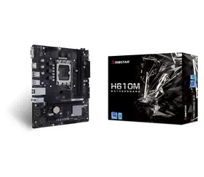 Biostar H610MHC 2.0 / Základní deska / H610 / LGA 1700 / 2x DDR4 / PCIe x16 / 1x GLAN / mATX