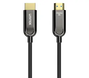 Unitek C11085GY01-30M černá / Kabel optický HDMI 2.1 / AOC / 8K/60 Hz / 4K/144 Hz / HDR
