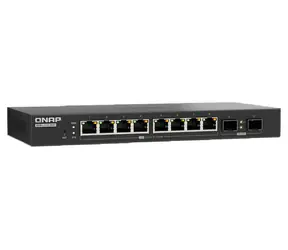 QNAP QSW-L2110-2S8T / Switch / 8x 2,5GbE RJ45 / 2x 10GbE SFP+ / Lite Managed