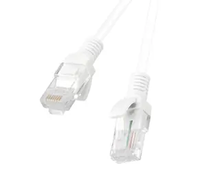 Lanberg UTP CAT6 2m bílá 10-pack / Patch kabel / RJ45-RJ45 / Fluke Passed