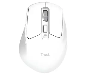 Trust Niven Comfort bílá / Myš / bezdrátová / dobíjecí baterie / USB + Bluetooth / 3200 DPI