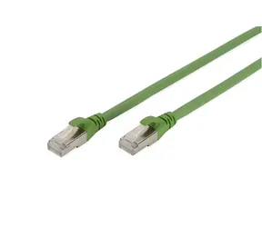 Digitus zelená / Patch kabel / Cat6A / S/FTP / AWG 26/7 / 2m