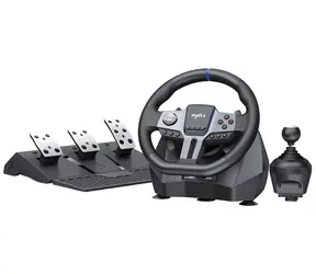 PXN V9 Gen2 / Herní volant s pedály a řadicí pákou / 270°-900° / Hallův senzor / PC, PS3, PS4, Xbox, Switch