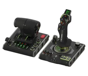 Turtle Beach VelocityOne Flightdeck černá / Joystick a plynová páka / pro PC / OLED displej / 139 tlačítek