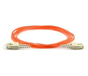 OEM SC-SC 50/125 OM4 / Optický patch kabel / Duplex / Multi mode / 2 m