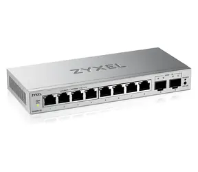ZyXEL GS1200-10 v3 / Switch / Desktop / 8x GLAN / 2x GbE SFP / Fanless