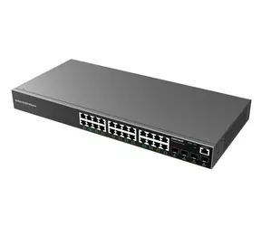 Grandstream GWN7803P / Switch / L2+ Managed PoE / 24x RJ45 1Gb / 4x SFP / 360W PoE