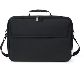 Dicota Base XX Clamshell 13-14,1" černá / Brašna na notebook / Polyester / polstrovaná