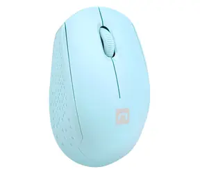 Natec Stork modrá / Myš / optická / bezdrátová USB / 1600 DPI / 3 tlačítka