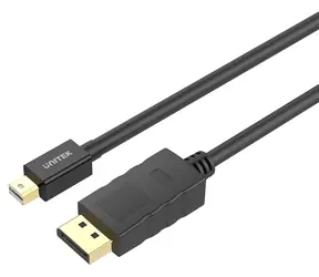 Unitek Y-C611BK černá / Kabel / Mini DisplayPort - DisplayPort / 2 m / DP 1.2