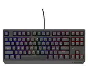 Genesis Thor 230 TKL RGB Outemu Red černá / Herní klávesnice / Mechanická / CZ/SK layout / USB