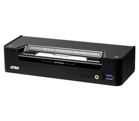 ATEN 3-Port USB-C / KVM switch / True 4K / 2x DisplayPort / USB Type-C