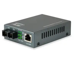 LevelOne FVT-1105 černá / Media konvertor / RJ-45 na SC / Single mode / 1550 nm / 80 km