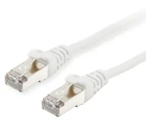 Equip S/FTP Cat6 / Patch kabel / RJ45-RJ45 / 1 m / PoE+ / 40 ks / bílá