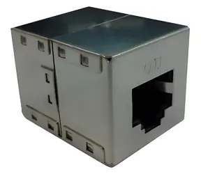 DATACOM Spojka RJ45 STP Cat6 / Síťová spojka / 2x RJ45 / stíněná / přímá